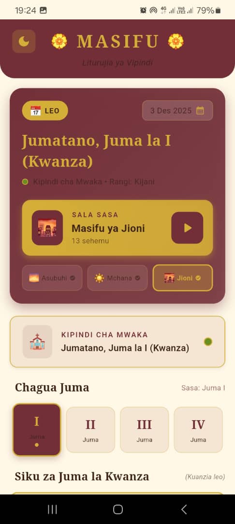 Sala za Kanisa Screenshot 2