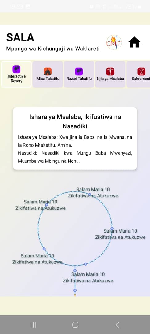 Tafakari Nasi Screenshot 2
